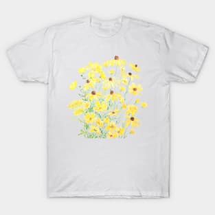 yellow flower field 2020 T-Shirt